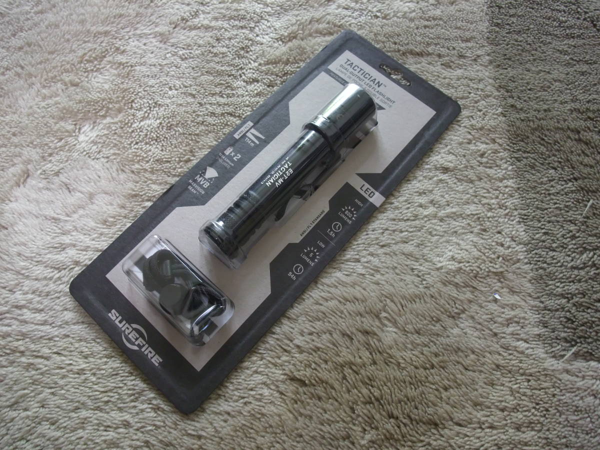SUREFIRE シュアファイア TACTICIAN DUAL-OUTPUT LEDフラッシュライト《新品未開封品》 T