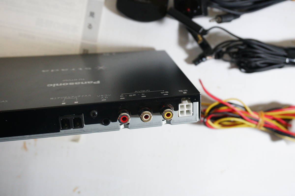 車載用 2×2 フルセグ 地デジチューナー Panasonic パナソニック Strada TU-DTV60　リモコン付 中古品 送料込_2