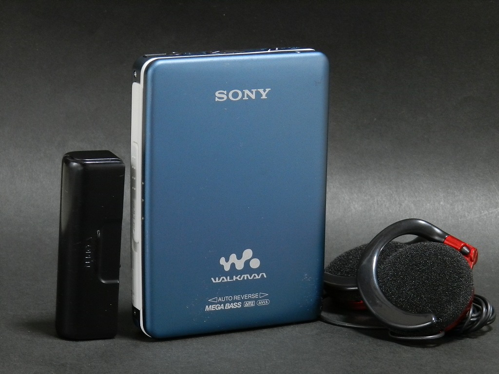 整備済み/完全動作◇SONY ウォークマン WM-EX631(ブルー) 再生スピード