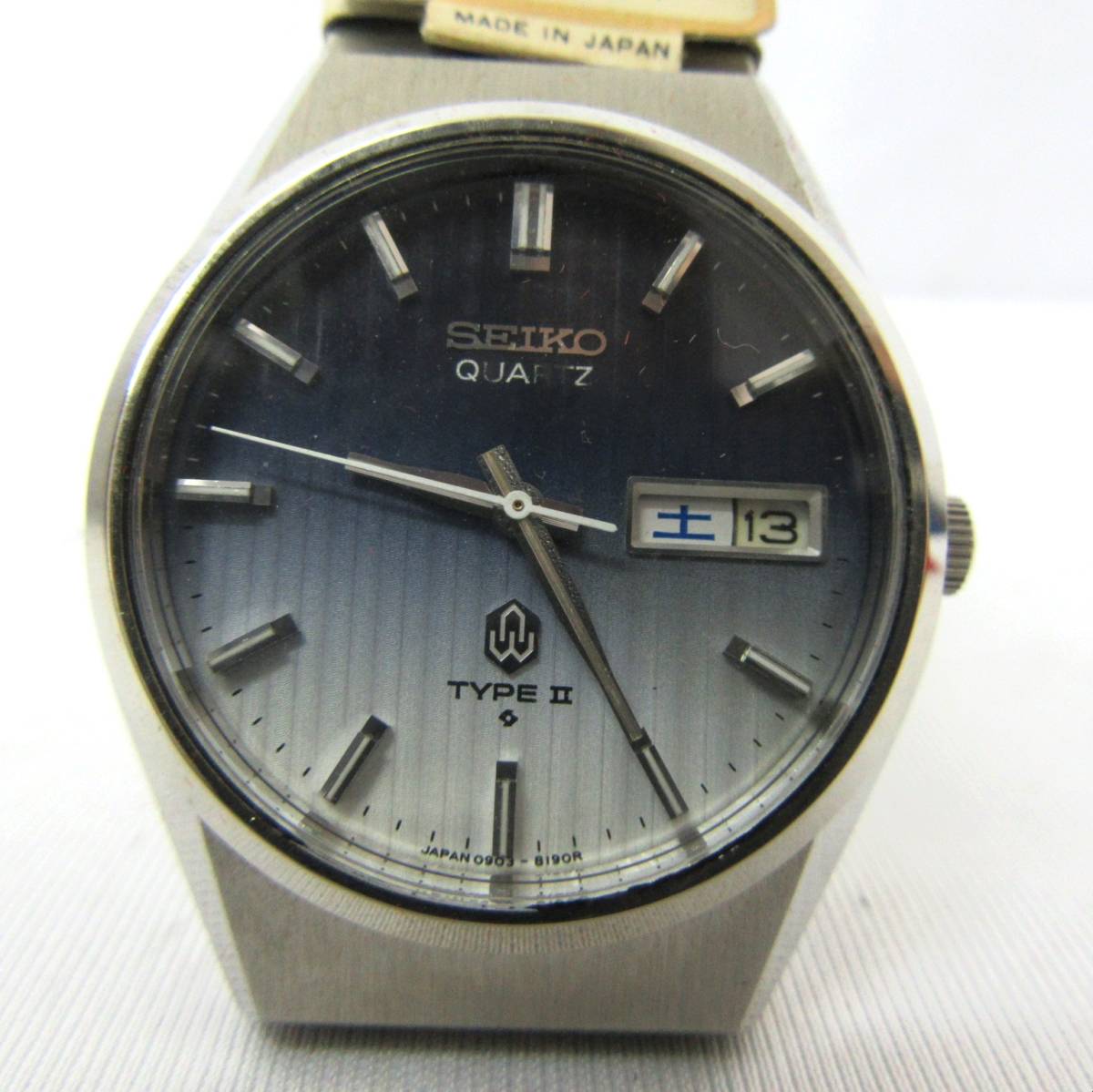 【SEIKO/セイコー】TYPE II/0903-8120/⑧/タイプII 09系/クォーツ/デイデイト/デッドストック