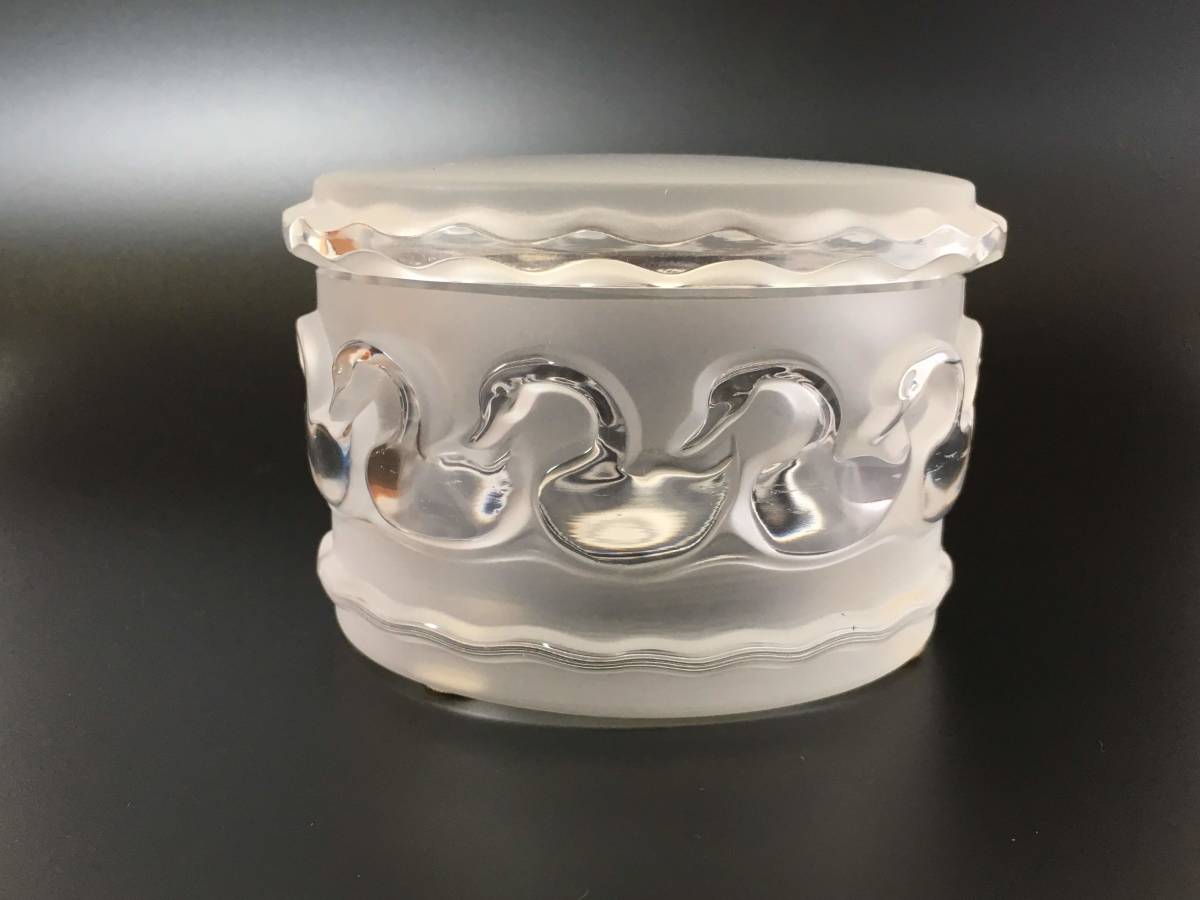 ラリック カナール LALIQUE CANARD パウダーケース 小物入 ラリック カナール LALIQUE CANARD パウダーケース 小物入