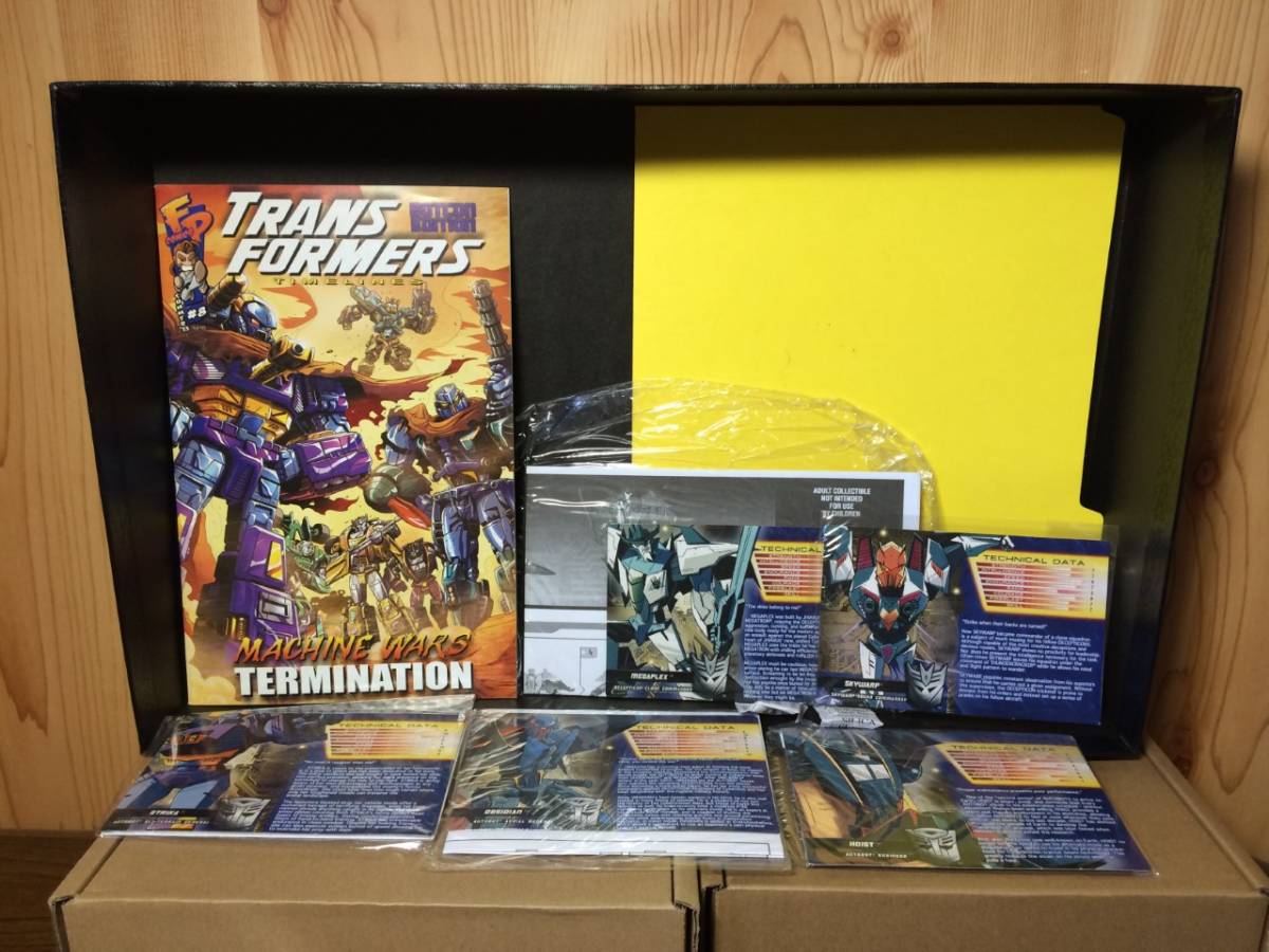 0 - Botcon Transformers Exclusive Machine Wars Termination Set of