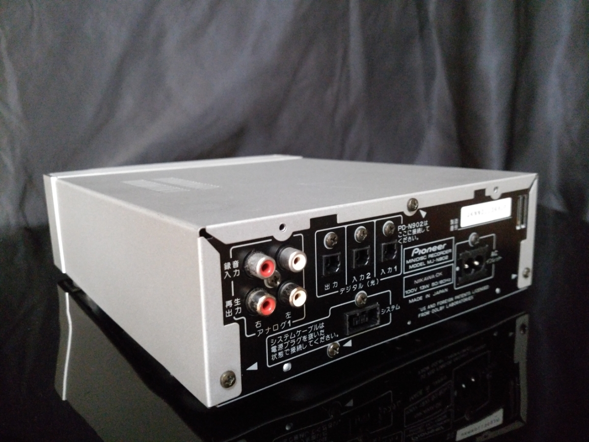 PIONEER MJ-N902 パイオニア高音質MDレコーダー◇希少品◇クリーニング