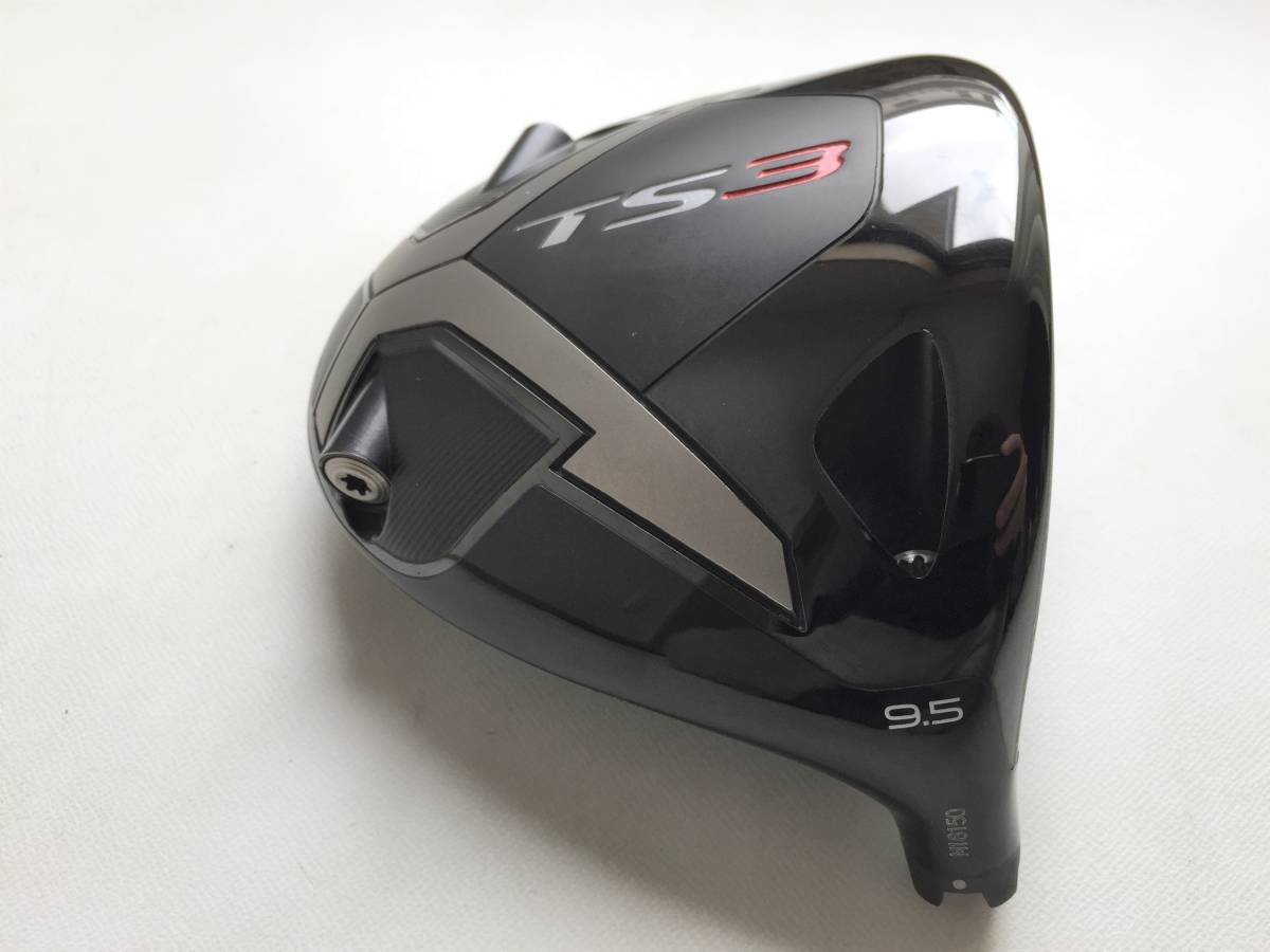 美品（一部傷あり） タイトリスト TS3 9.5° ドライバー ヘッド 単体 HC