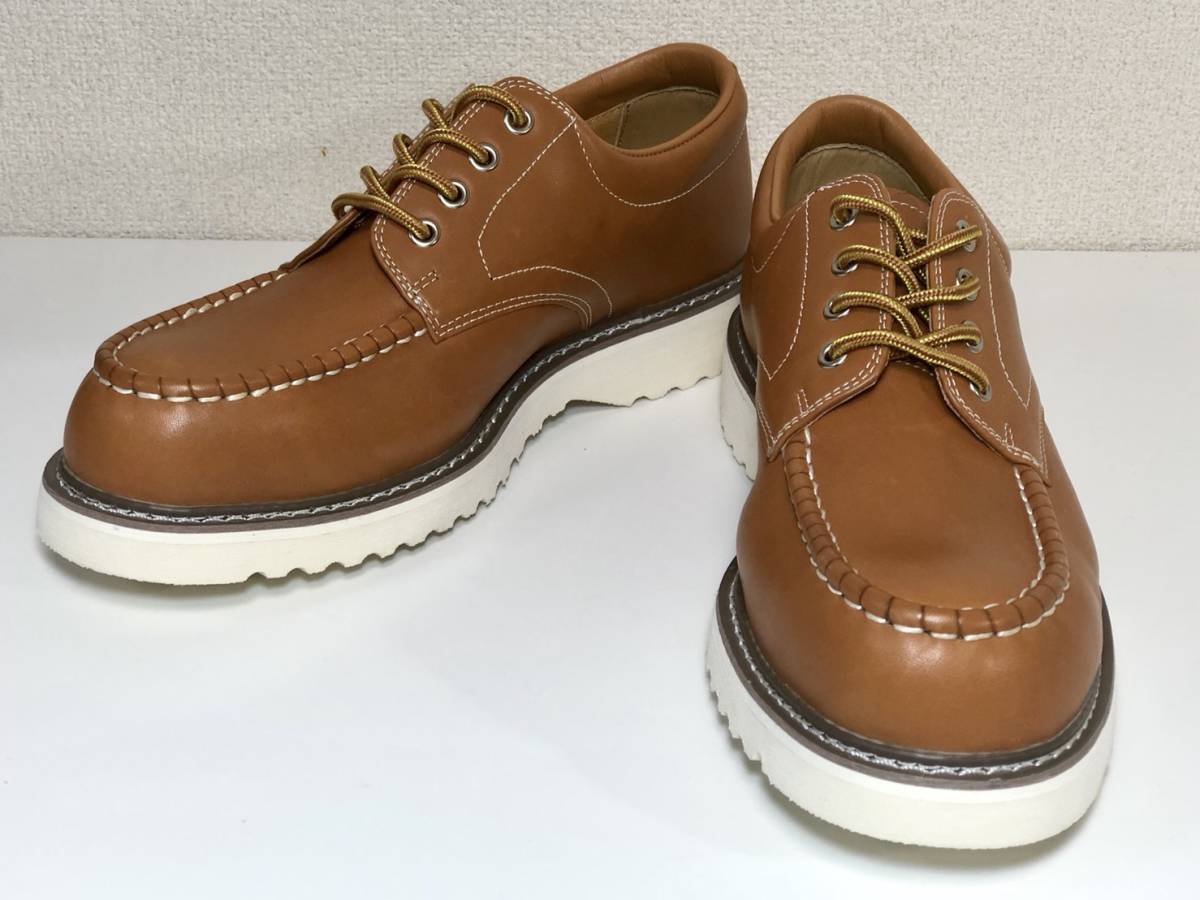 REGAL STANDARD リーガルスタンダード 27cm 茶 ブラウン■革靴 レザーシューズ スニーカー ワークシューズ■未使用■管理A183053■　　
