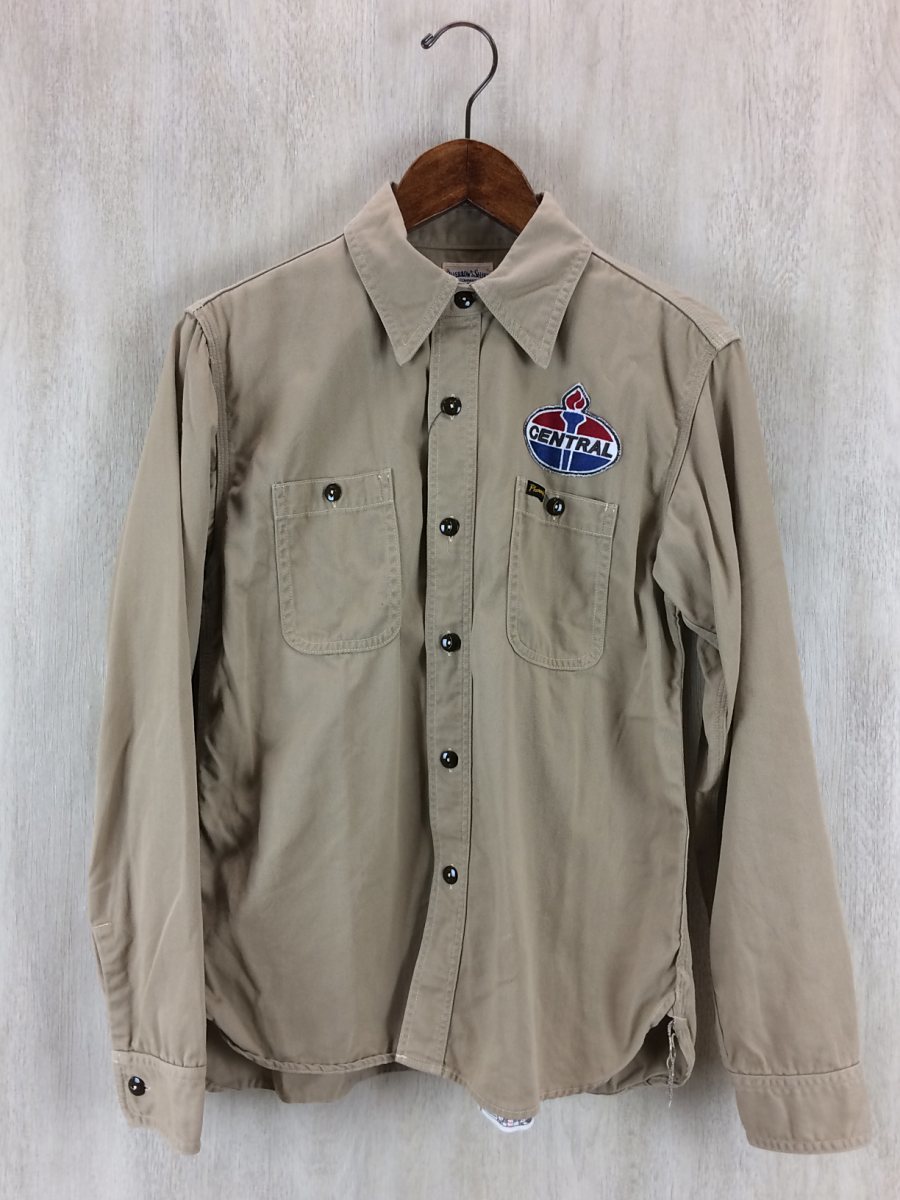 最新作，得価 PHERROW&rsquo;S PHERROW&rsquo;S/ フェローズ/長袖シャツ/38/コットン/BEG(Mサイズ)｜売買されたオークション情報、yahooの商品情報をアーカイブ公開 - オークファン Mサイズ
