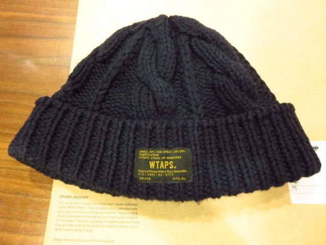 WTAPS BEANIE ダブルタップス ⁄ メンズ - 202MADT-HT01 ビーニー 黒