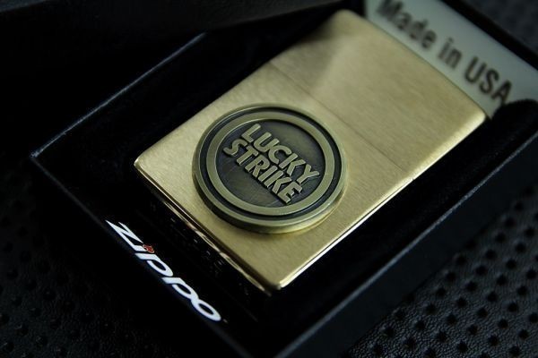 Zippo Lucky Strike LUCKY STRIKE ZIPPO - ラッキーストライク Limited 真鍮 Yahoo!オークション brass – collectorlighter Vintage ラッキー