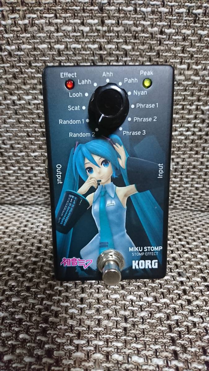 初音ミク KORG MIKU STOMP コルグ ミクストンプ 箱 取説付き ＋AC 