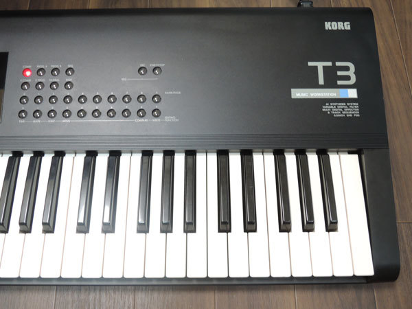 T3 シンセサイザー ワークステーション KORG 希少KORG FD・説明書付 EX