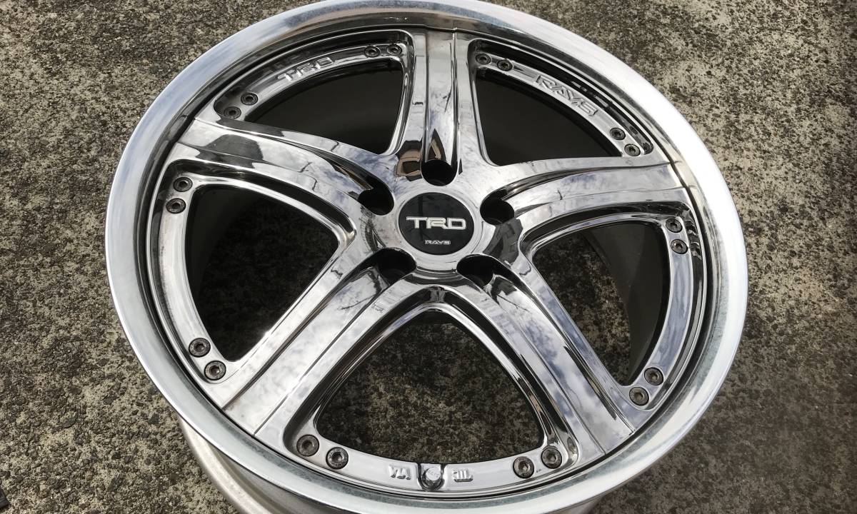 TRD 19インチ Yahoo!オークション RAYS 114.3 マークX - 8J スポーツ 