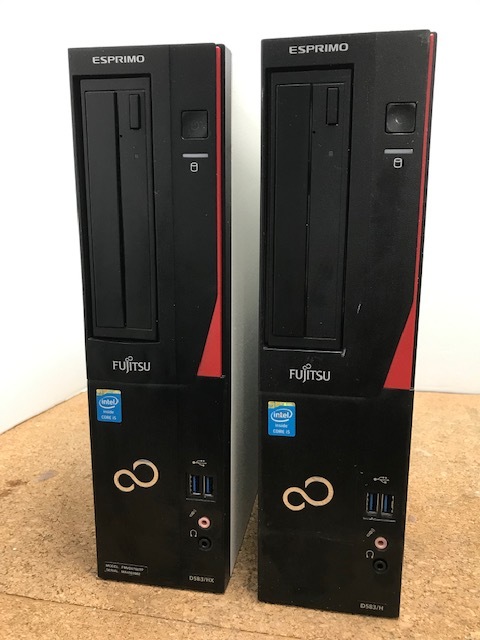 ◇◇1187 FUJITSU ESPRIMO D583/HX D583/H Core i5-4570 3.20GHz 2台