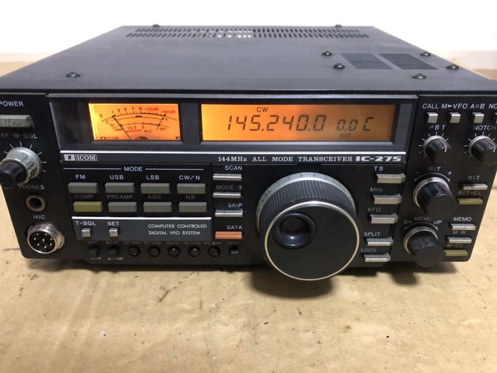 N911 iCOM/アイコム 144MHz ALL MODE TRANSCEIVER/オールモード トランシーバー IC-275 無線機 ジャンク