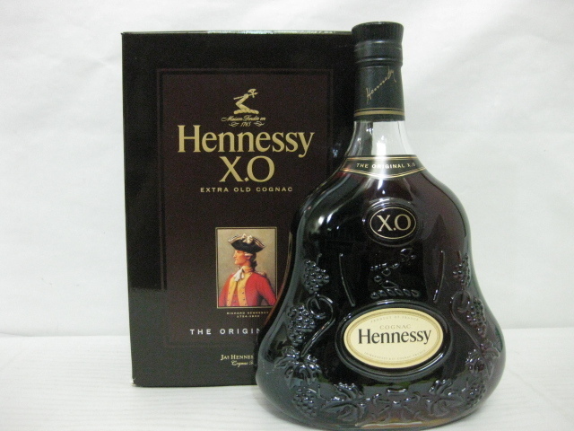美品☆古酒【未開栓】HENNESSY/ヘネシー XO ザ オリジナル XO 箱付き