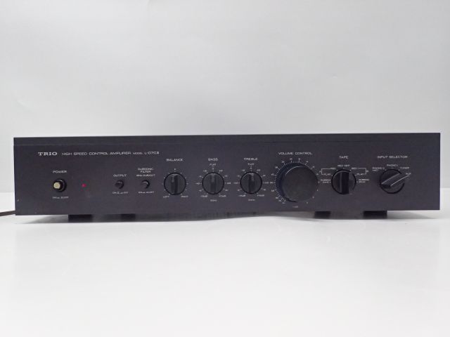 TRIO L-07C トリオ プリアンプ コントロール L-07CⅡ - MS07] STEREO