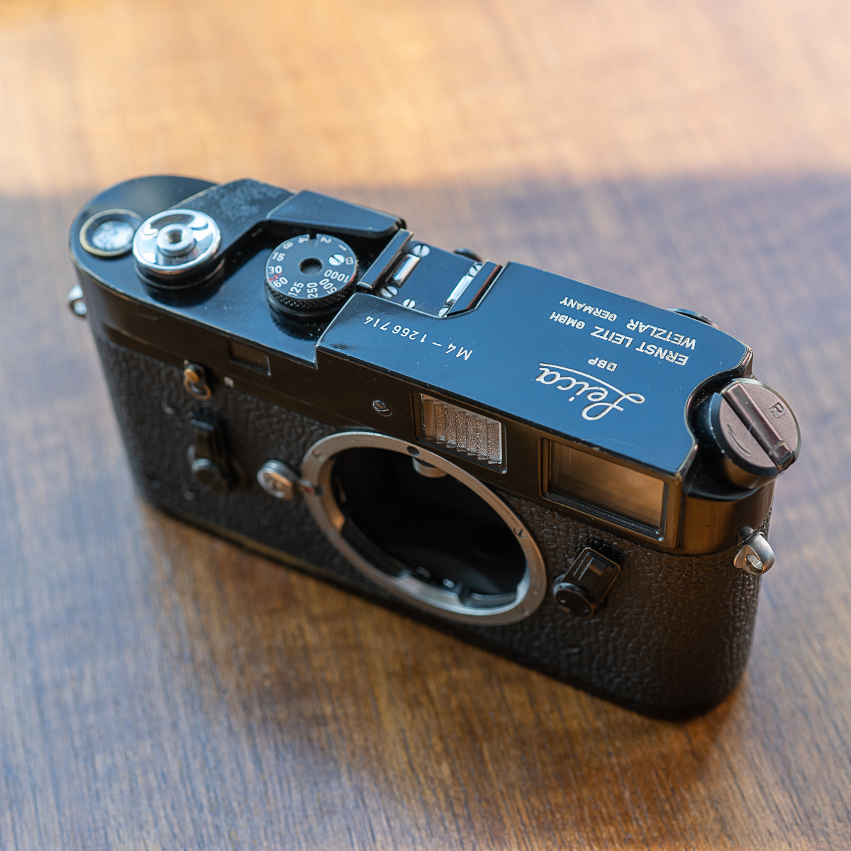 M4 Leica FLASHBACK – Black CAMERA Chrome 0 ブラックペイント ボディ 