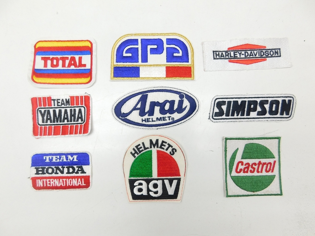 ロゴ 刺繍 ｇｐａ パッチヘルメット バイカー デザイン 昔のロゴマーク 旧車 ワッペン当時物 昭和 ロゴ 刺繍 男性用 売買されたオークション情報 Yahooの商品情報をアーカイブ公開 オークファン Aucfan Com