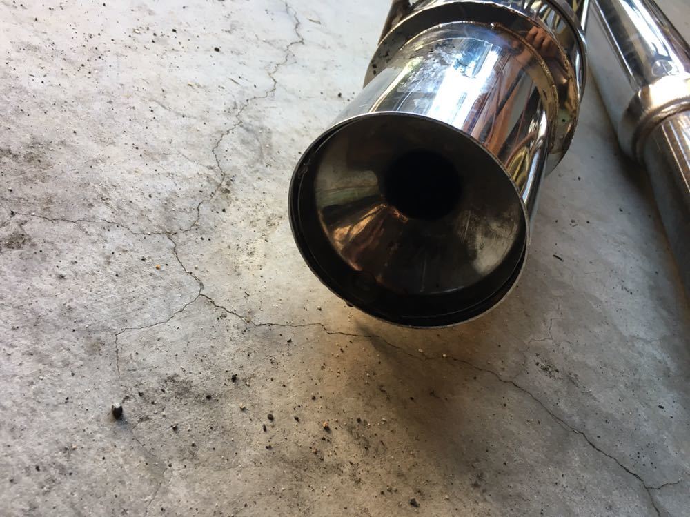 ホンダ アコードユーロR CL7 社外マフラー DOALL CST ZERO-1MUFFLER+R
