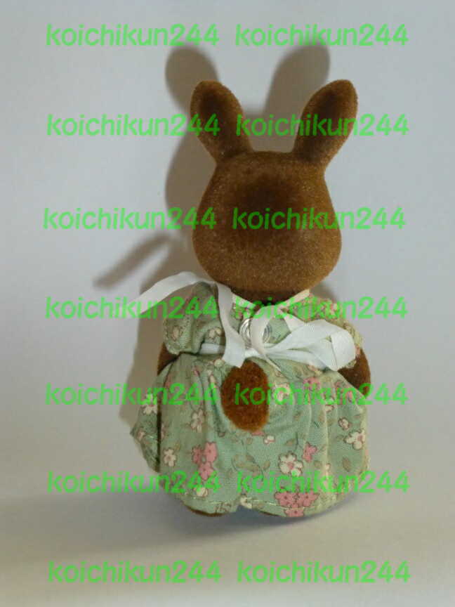 シルバニアファミリー ウサギのお母さん ブラウンタイプ 初期 _7