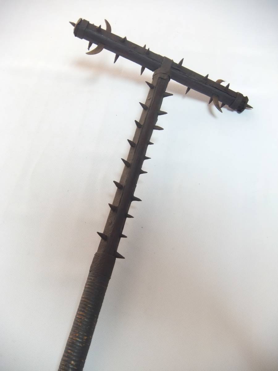 爆買い，品質保証 袖絡み 珍品 捕り物 槍 武具 古民具 袖がらみ 全長約277㎝(その他)｜売買されたオークション情報、yahooの商品情報をアーカイブ公開 - オークファン その他