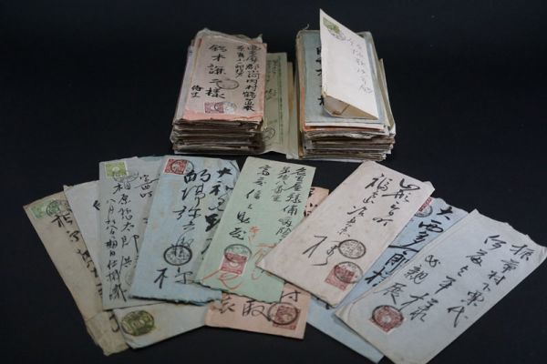 778)日本切手エンタイア未選別色々戦前 菊切手 3銭 風景切手 田沢切手