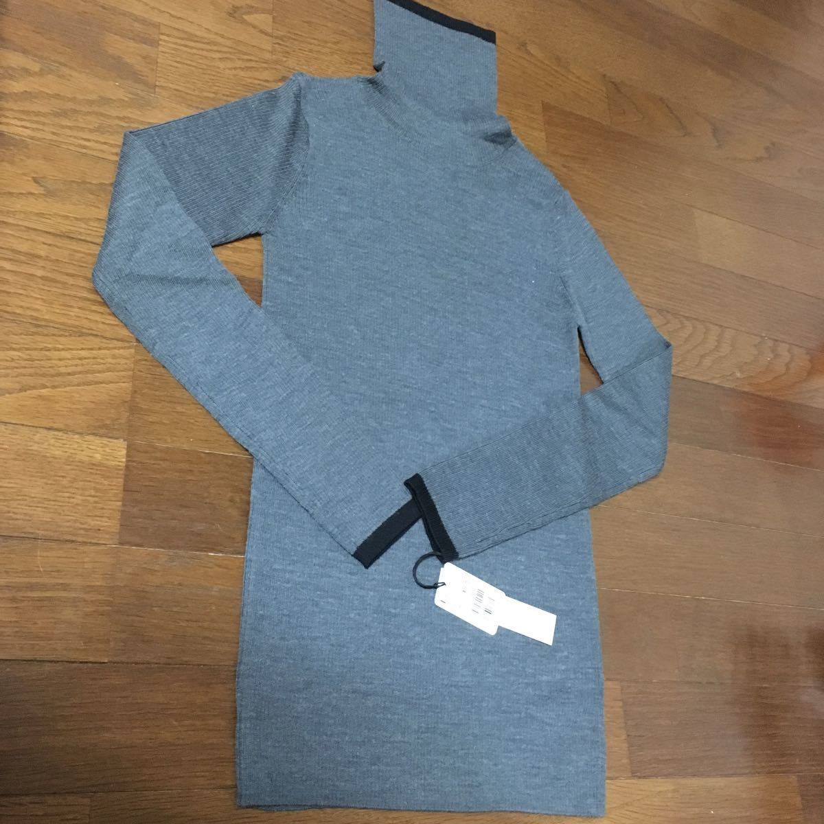 スコットクラブ SCOTCLUB フロントロゴハイネックニット 定価12000円