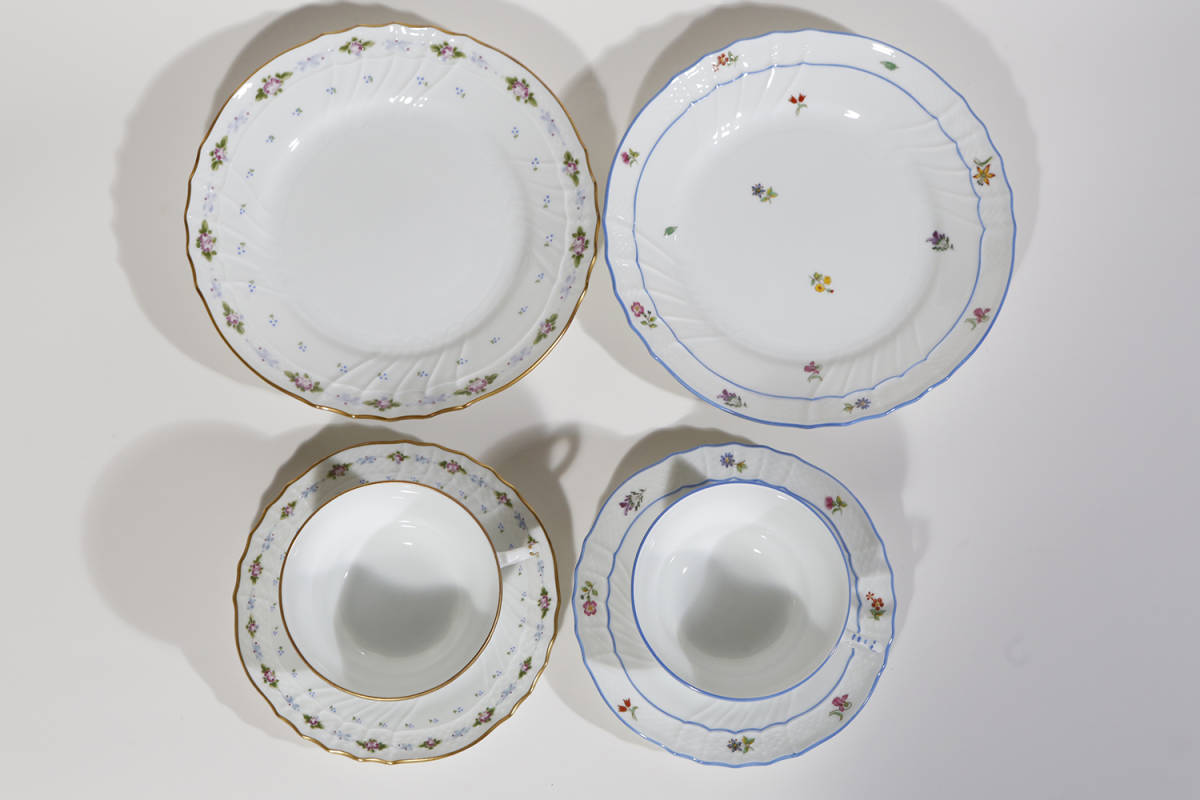 リチャードジノリ カプリ*フィオーリ/カップ&ソーサー/プレート19.5cm_3