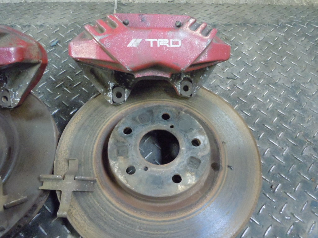 トヨタ JZS161 アリスト 2JZ-GTE TRD 4POD ブレーキキャリパー ローターセット 前後 4枚_3