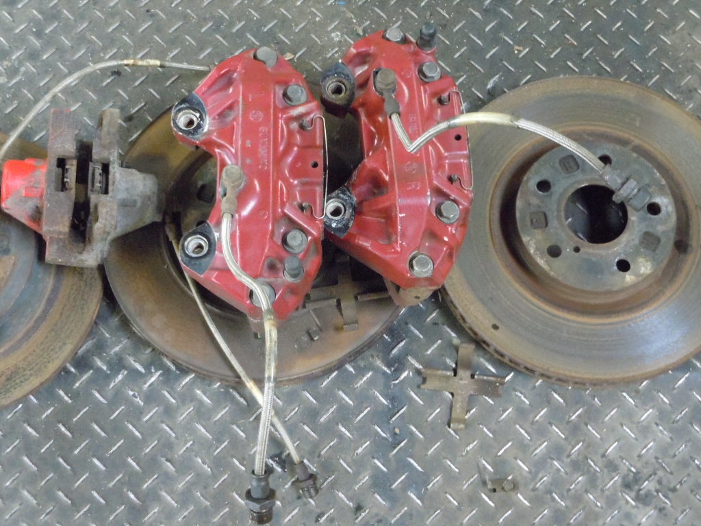 トヨタ JZS161 アリスト 2JZ-GTE TRD 4POD ブレーキキャリパー ローターセット 前後 4枚_5