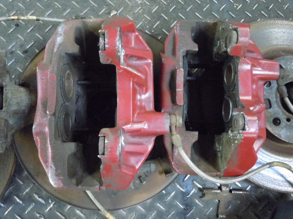 トヨタ JZS161 アリスト 2JZ-GTE TRD 4POD ブレーキキャリパー ローターセット 前後 4枚_7