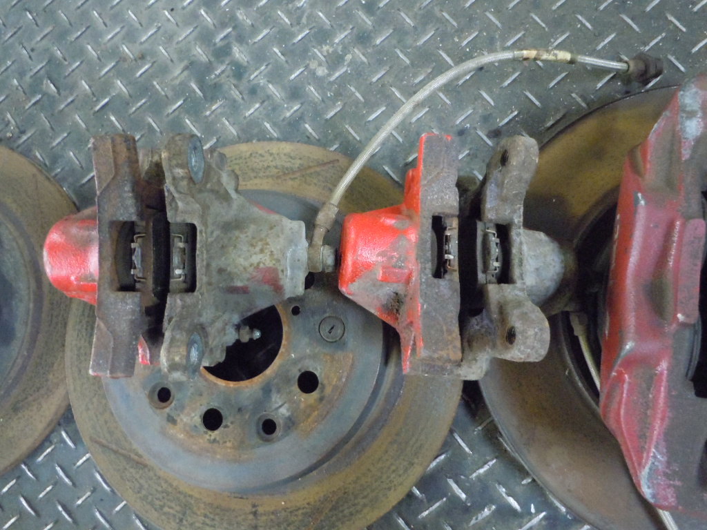 トヨタ JZS161 アリスト 2JZ-GTE TRD 4POD ブレーキキャリパー ローターセット 前後 4枚_8