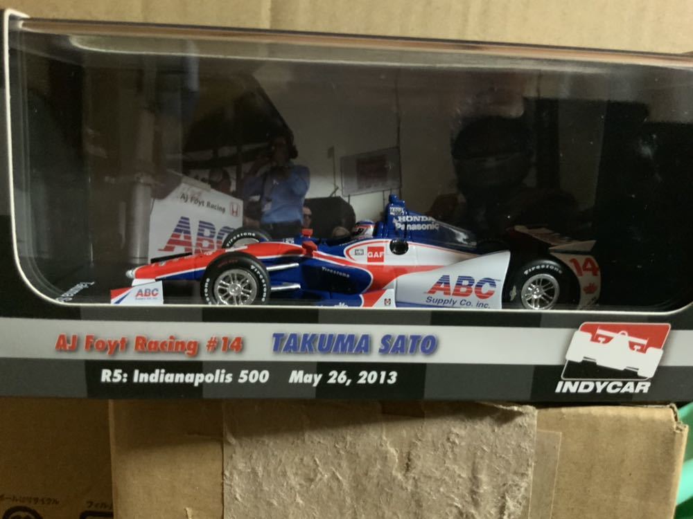 1⁄18 GREEN LIGHT A.J. Foyt Racing 2013 佐藤琢磨 Greenlight 1