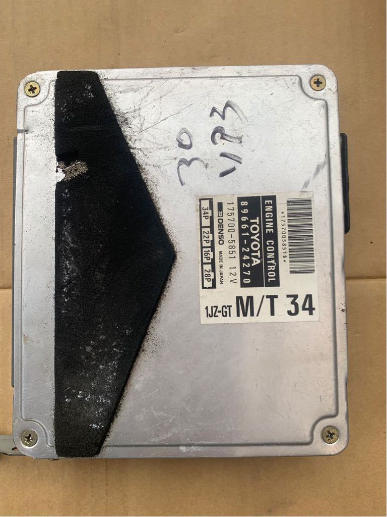 jzz30ソアラ 1jz-GT 用 エンジンコンピューター ソアラ 1JZ-GTE 純正