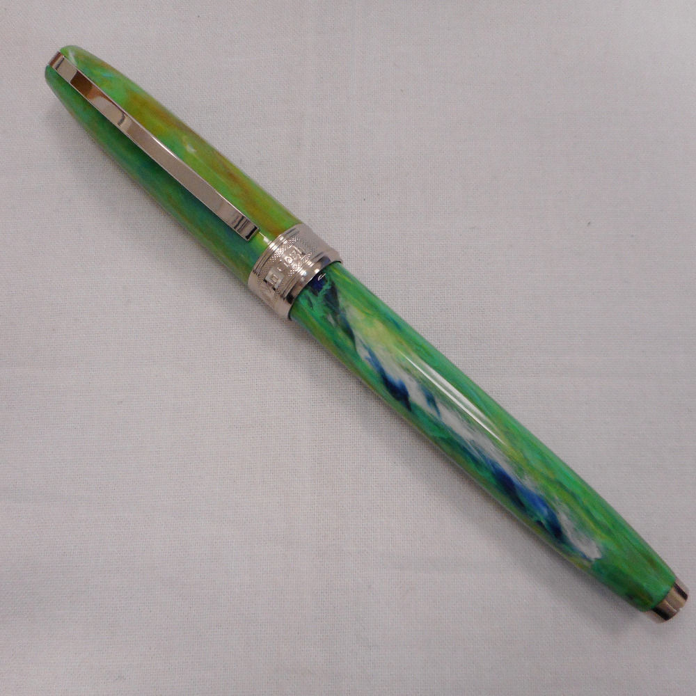 Th854471 ビスコンティ VISCONTI 万年筆 ヴァン・ゴッホ コレクション 「アイリス」 #M 未使用