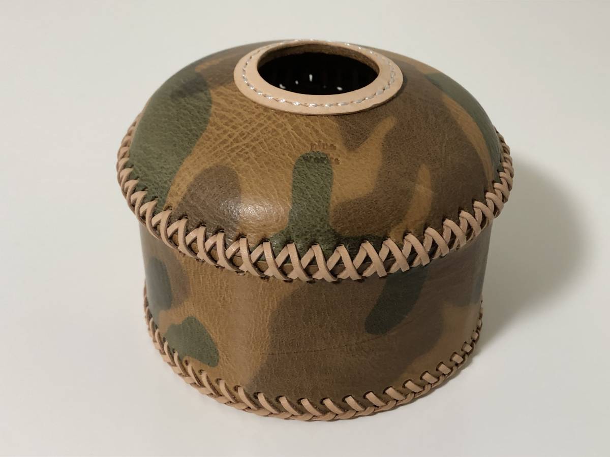【ピノワークス／pino works】カートリッジレザーカバー（カモ・迷彩）250サイズ