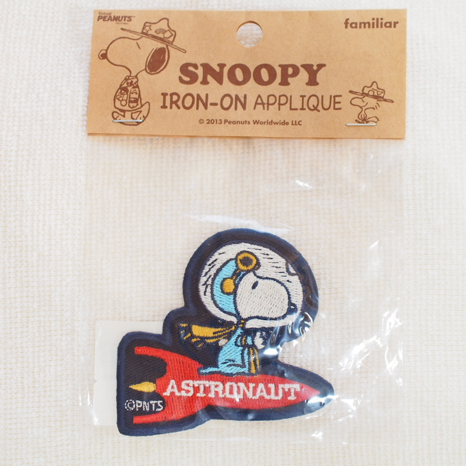 ☆スヌーピー PEANUTS ☆アストロノーツワッペン☆未使用品☆_1