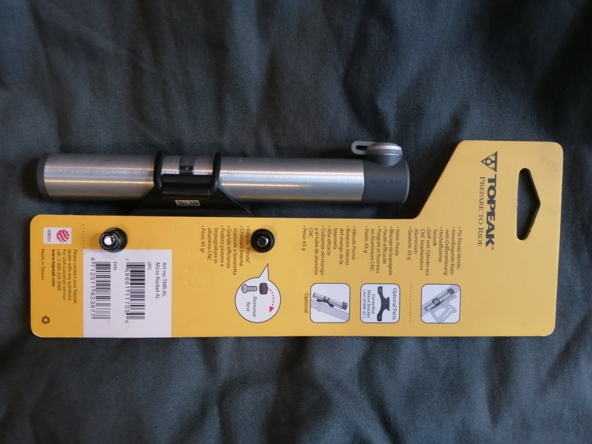 TOPEAK（トピーク） マイクロ ロケット AL マスターブラスター　(ミニポンプ) PPM05100/TMR-AL_2