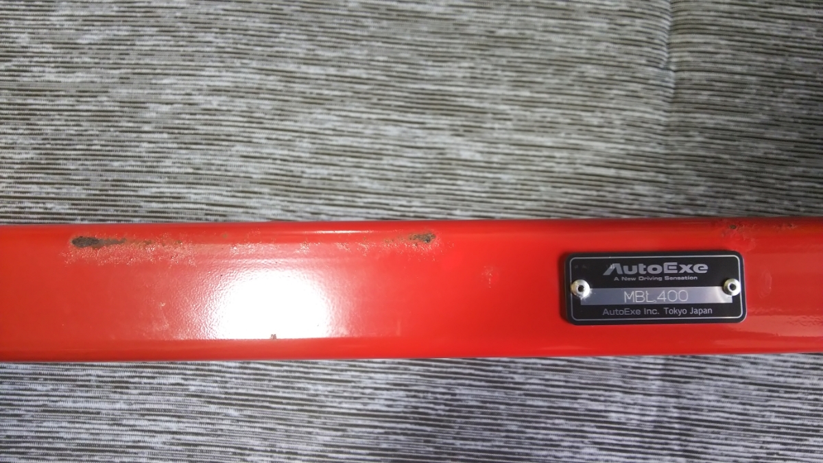 AutoExe ストラットタワーバー BL系アクセラ_2