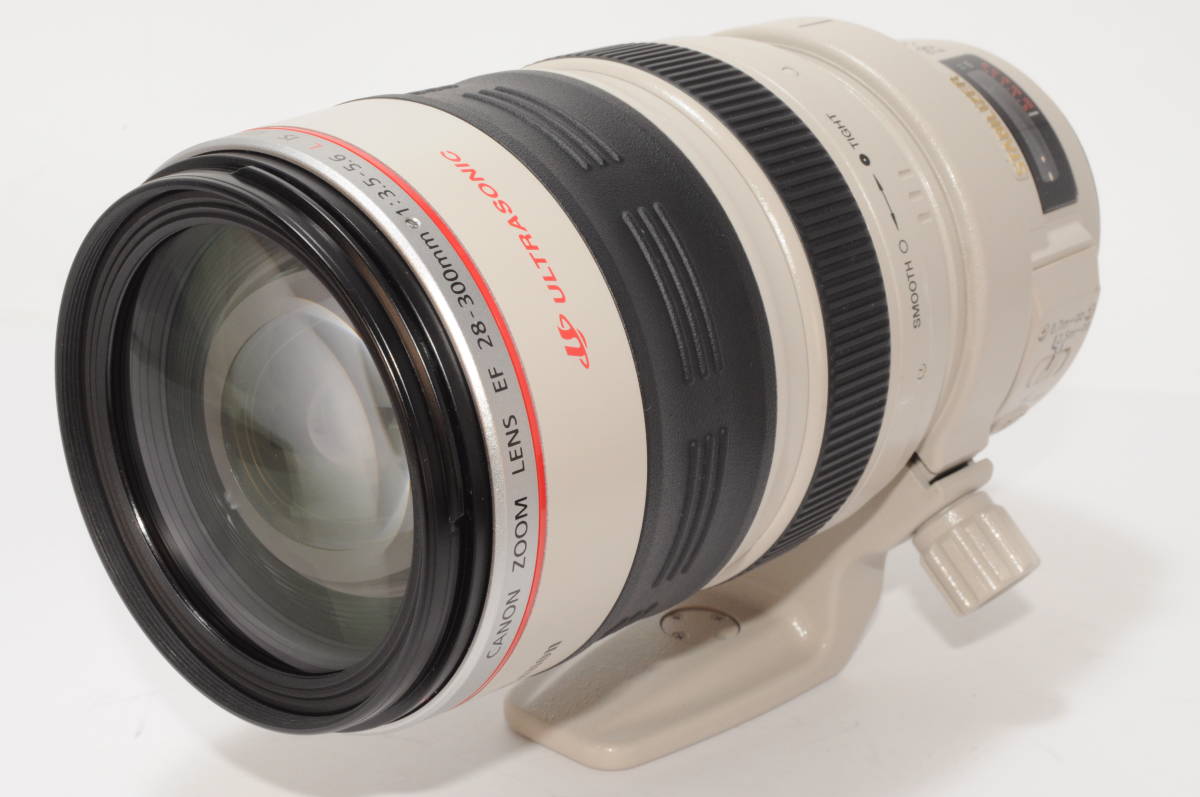 純正品ケース付 Canon キャノン EF28-300 F3.5-5.6L IS USM #KV10-23