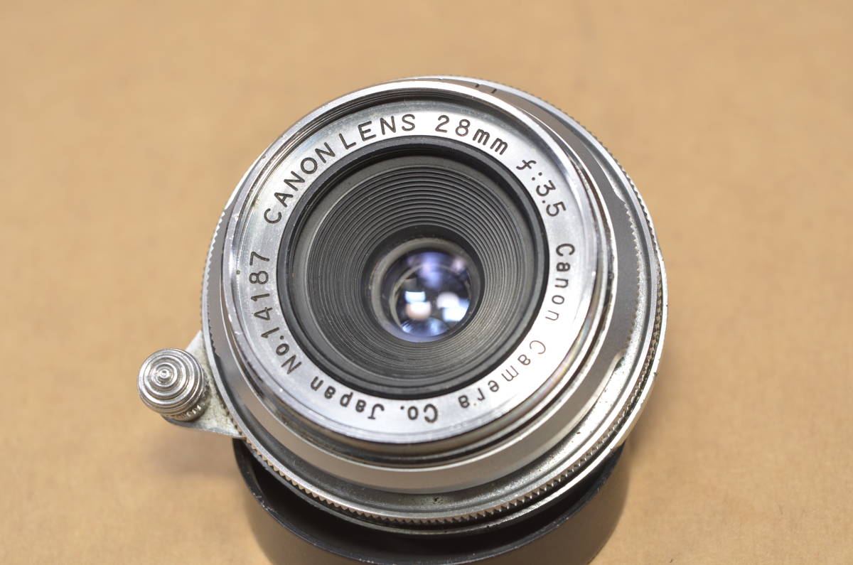 Canon Lens 28mm F3.5 L39 M39 Leica Lマウント 【公式通販】