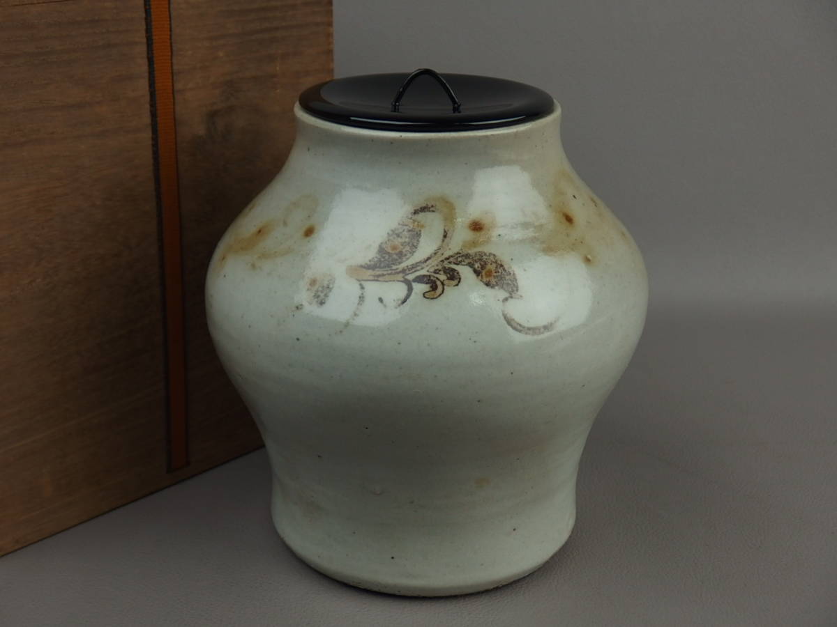 李朝 染付 辰砂 花瓶 花器 壺 安東五 李朝 染付 辰砂 花瓶 花器 壺 安東五 【公式通販】