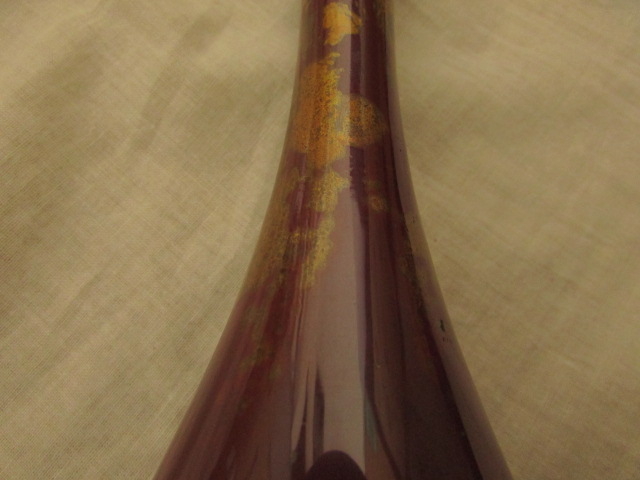 天明鋳物 朱銅花器 【栗崎二夫】 ✨美品✨天明鋳物