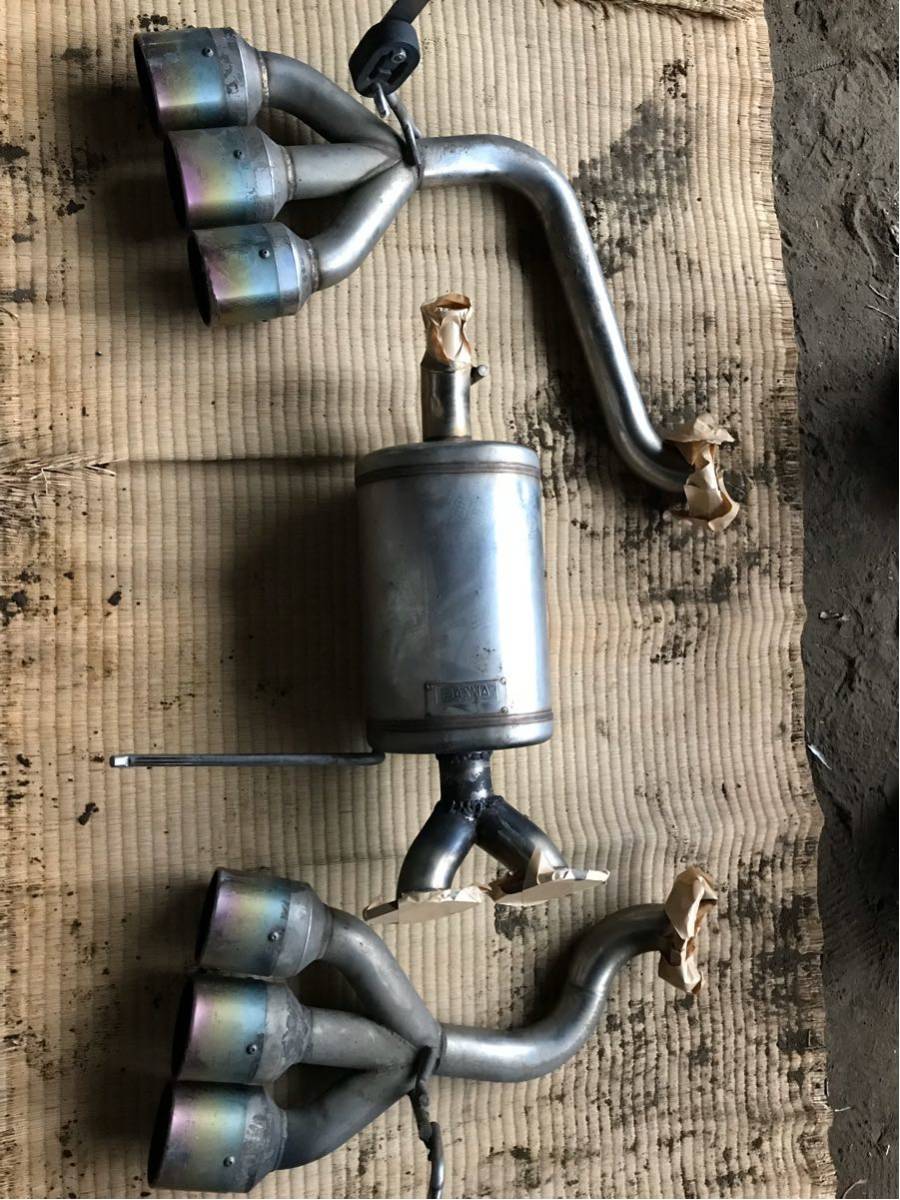 ワンオフ 左右 6本 出し ステンレス マフラー ワゴンR スズキ車 ワゴンR