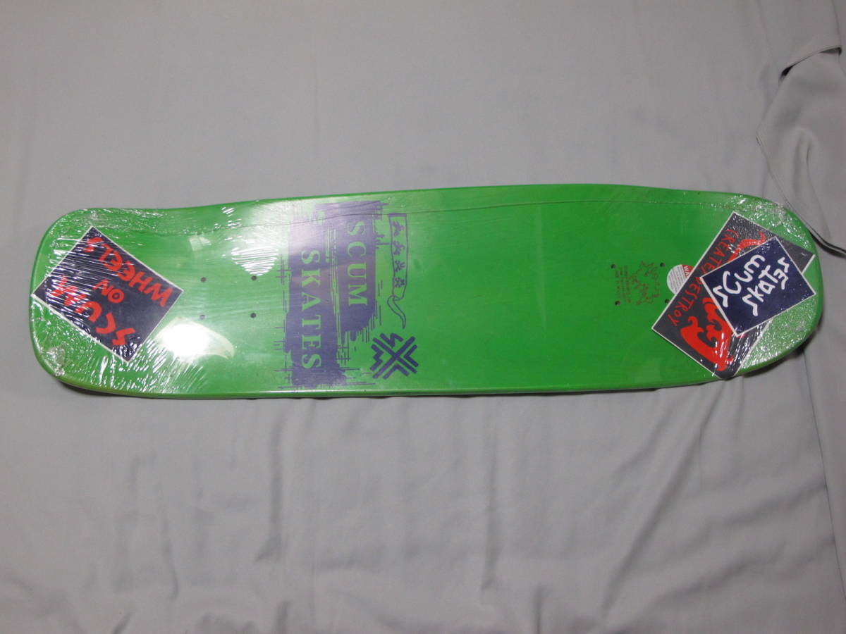 新品◎SCUM SKATES アレン・ロッシ・スケートボード　スケボー　デッキのみ