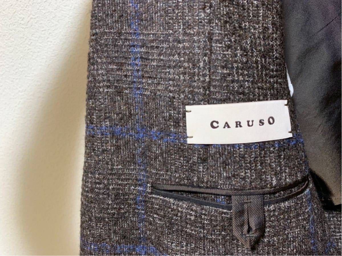 新品 48 CARUSO × Loro Piana SURI ALPACA テーラードジャケット 定価 