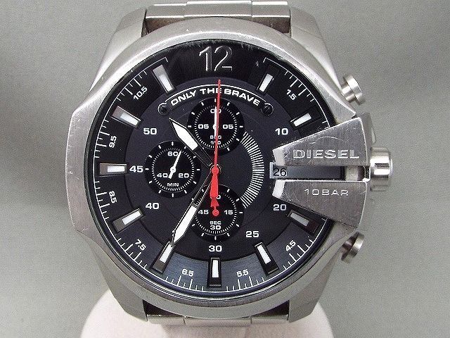 DIESEL/ディーゼル メガチーフ クロノグラフ クォーツ メンズ腕時計 DZ