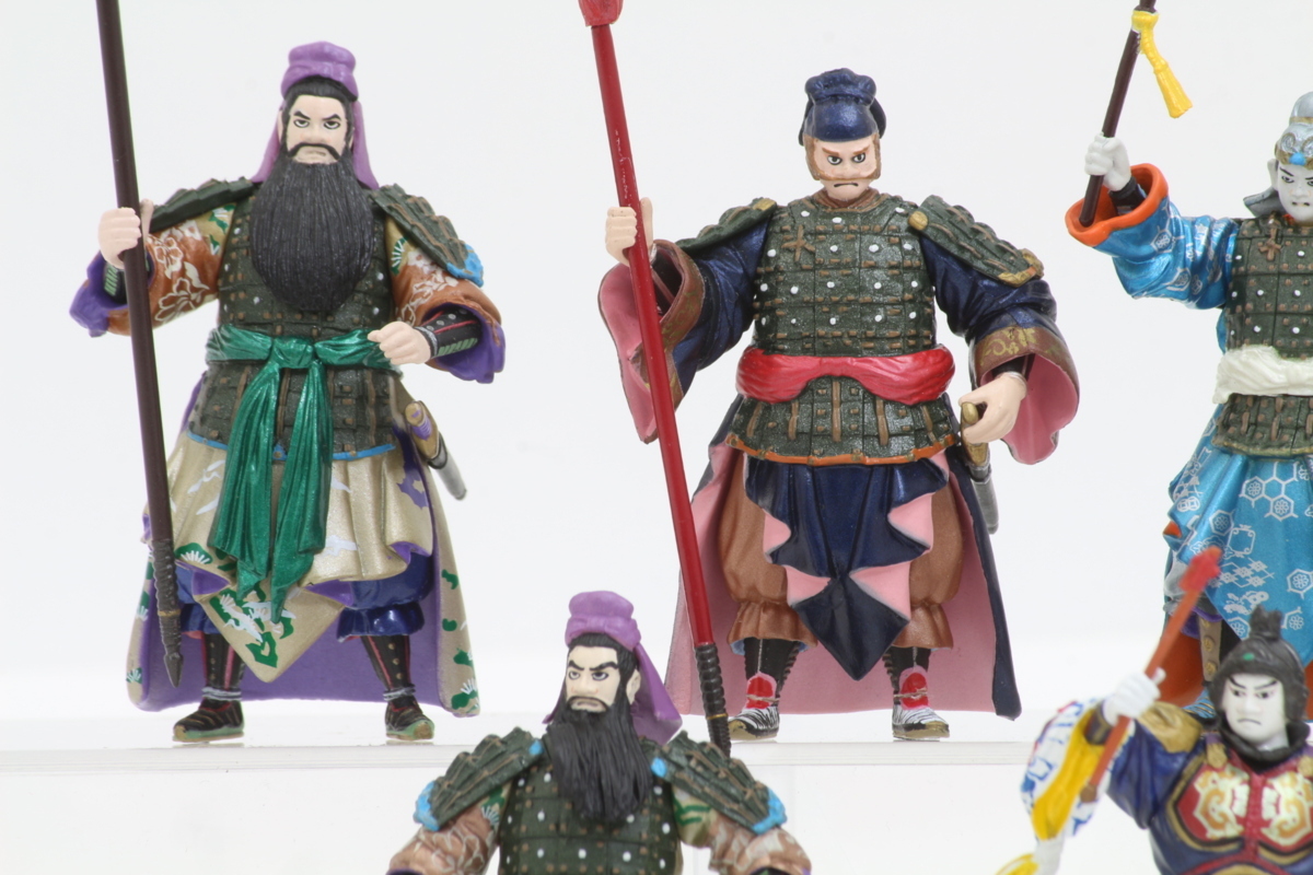 海洋堂◆三国志　フィギュアコレクション　9体セット◆A4652