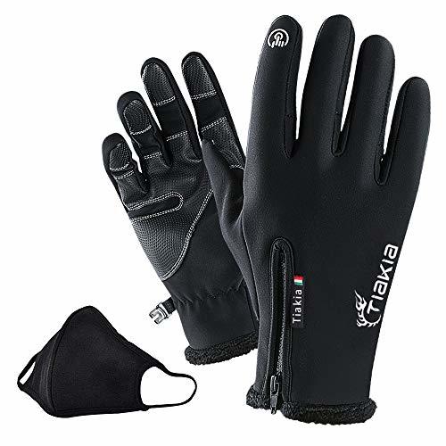 新品・未使用　防寒 手袋 バイクグローブ 自転車手袋 防水手袋 バイク手袋 長指 冬 グローブ サイクリング グロ_3