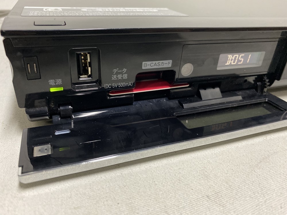 #動作良好【SHARP AQUOS シャープ アクオス ブルーレイ ディスクレコーダー BD-HDW73 専用リモコン B-CASカード付】J11005