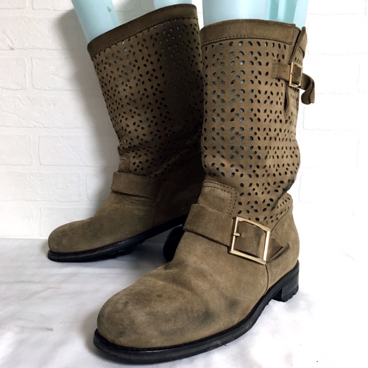 チエミん38 シンチ M | ナチュラル レオパードプリント・ポニーバッグ | ジミー チュウ